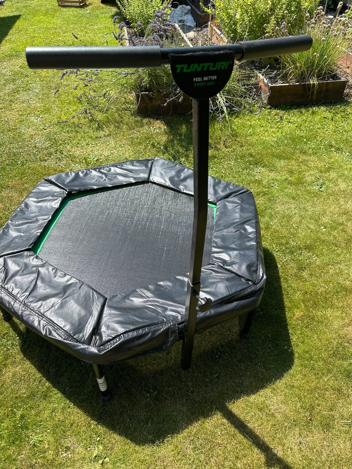 Tunturi fitness trampoline met handvat, Ophalen, Gebruikt