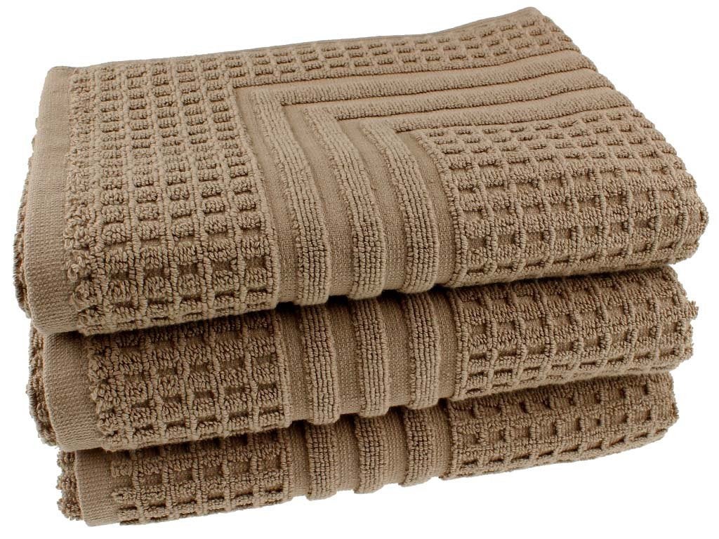 Luxe Hotel Badmat 50x70 cm – 100% Bio Katoen - Walnoot, Overige kleuren, Overige merken, Neweco, Nieuw