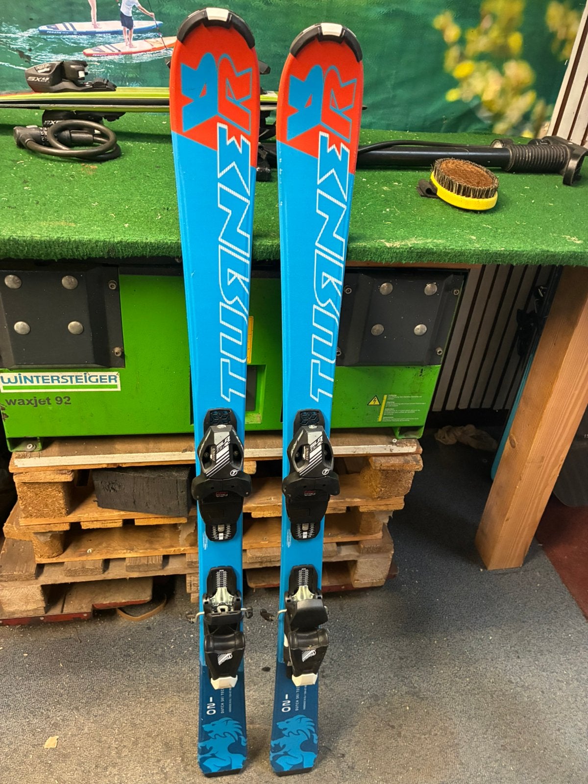 Kinderski Turner 120 cm ZGAN, Sport en Fitness, Skiën en Langlaufen, Overige merken, 100 tot 140 cm, Ophalen of Verzenden, Zo goed als nieuw