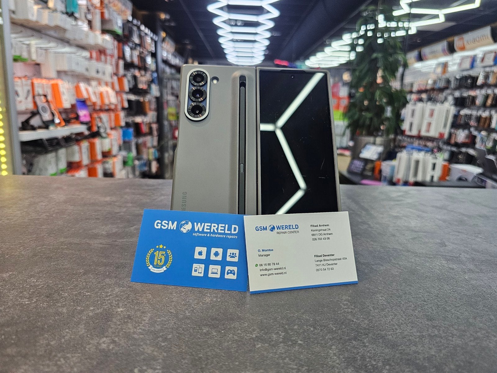 Samsung Z Fold 6 256GB Navy, Ophalen of Verzenden