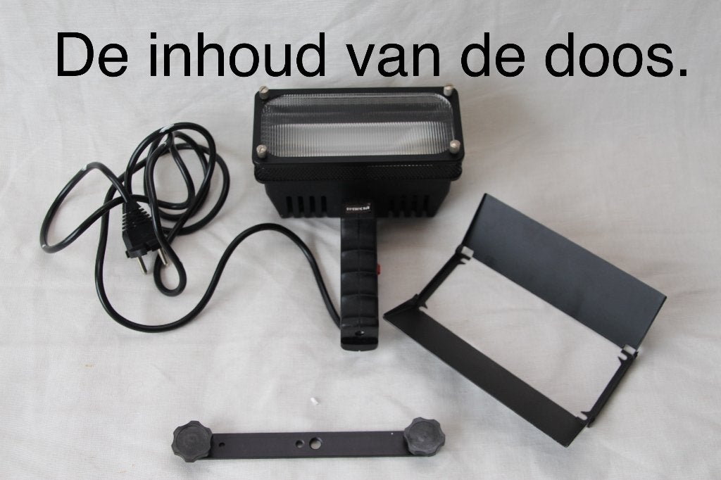 Flectalux 1000 sel, vintage jaren 70. Filmlamp., Ophalen of Verzenden, Gebruikt, Metaal, Minder dan 100 cm