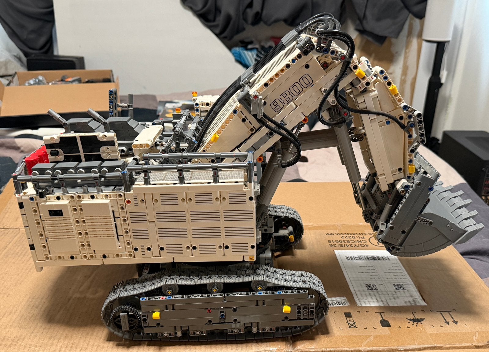 Liebherr R 9800 Excavator, Gebruikt, Lego, Overige typen, Ophalen of Verzenden