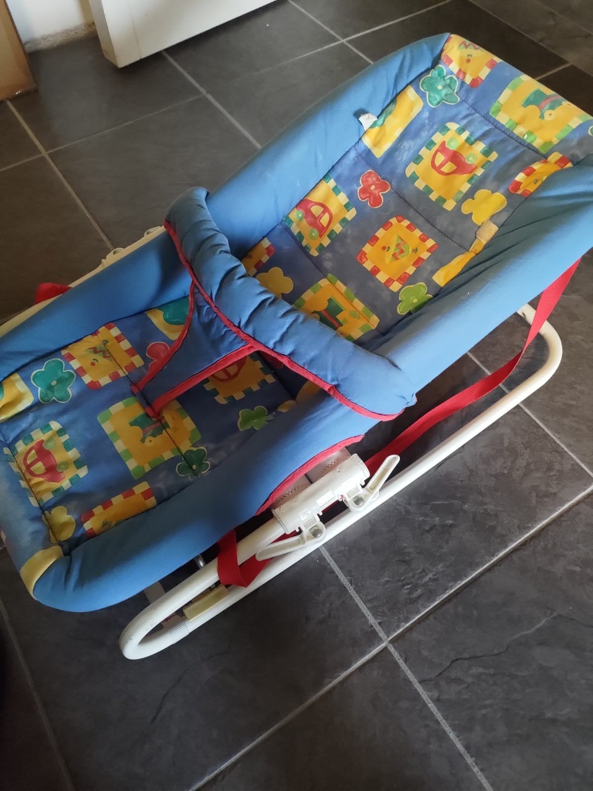 Wipstoeltje afneembare hoes, Ophalen