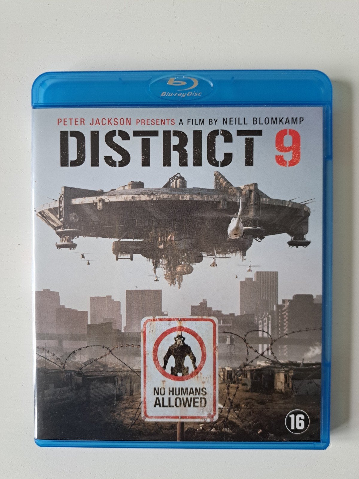 District 9 Blu-ray - Sci-Fi Actie Film, Vanaf 16 jaar, Film, Science Fiction en Fantasy, Ophalen of Verzenden