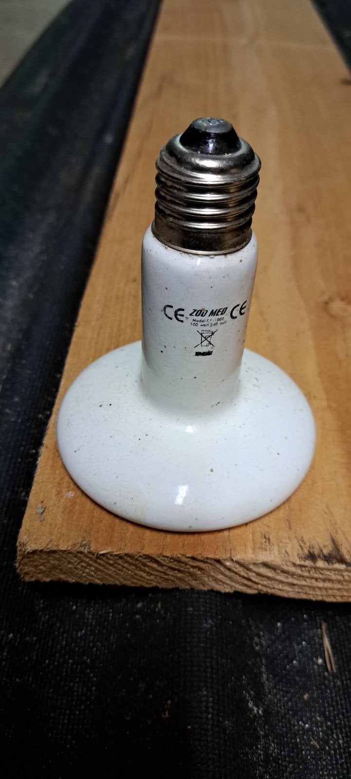 Warmte lamp terrarium, Ophalen of Verzenden, Zo goed als nieuw