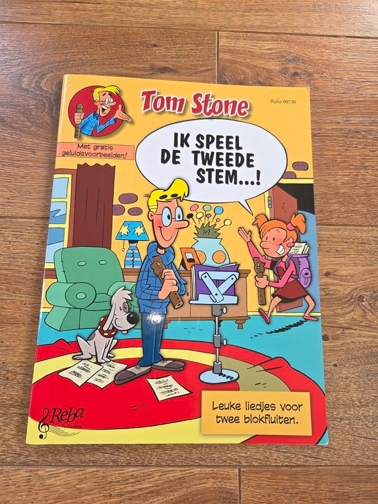 Tom Stone - duet zgan muziekboek  blokfluit, Muziek en Instrumenten, Bladmuziek, Ophalen of Verzenden