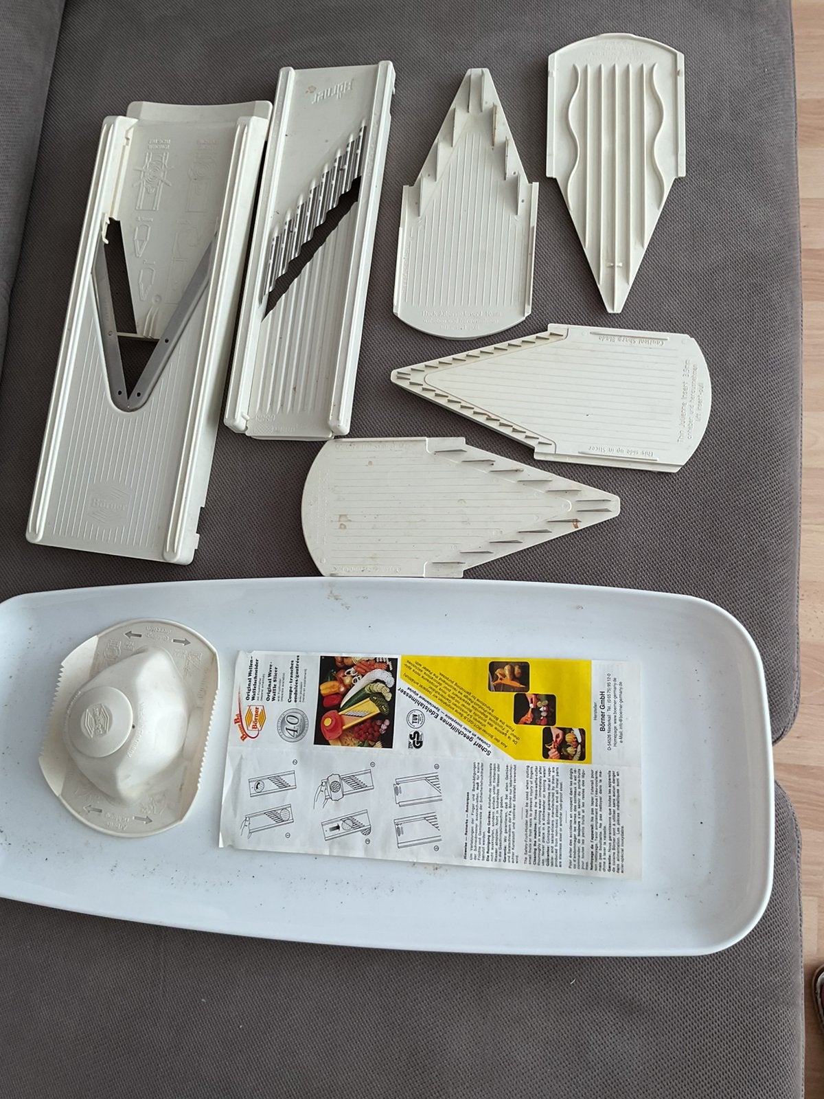 Decorative slicer, Ophalen, Zo goed als nieuw, Rvs of Chroom