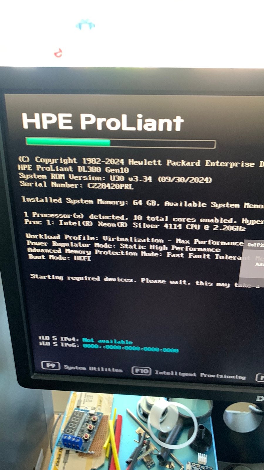 Hp proliant gen 10 -xeon silver  4110-128 gb ram, Ophalen, Zo goed als nieuw, 2 tot 3 Ghz