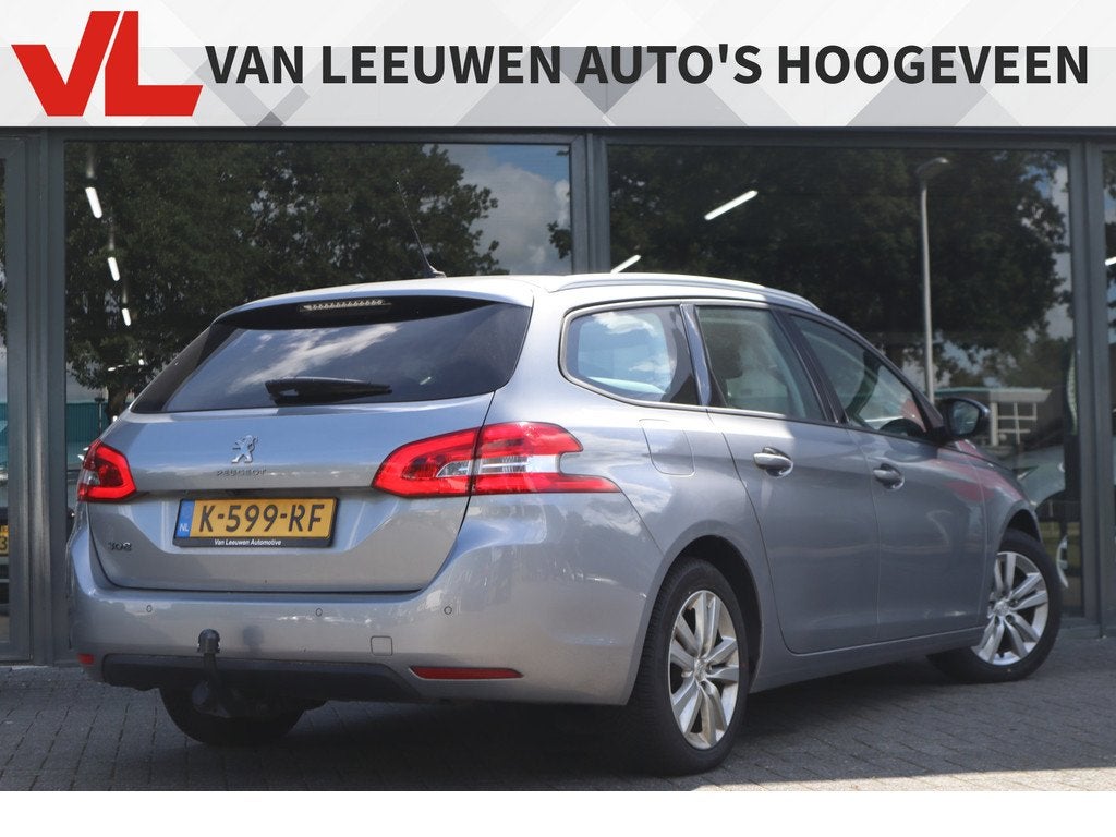 Peugeot 308 SW 1.2 PureTech Allure, Auto's, Stof, Gebruikt, 1199 cc, 630 kg