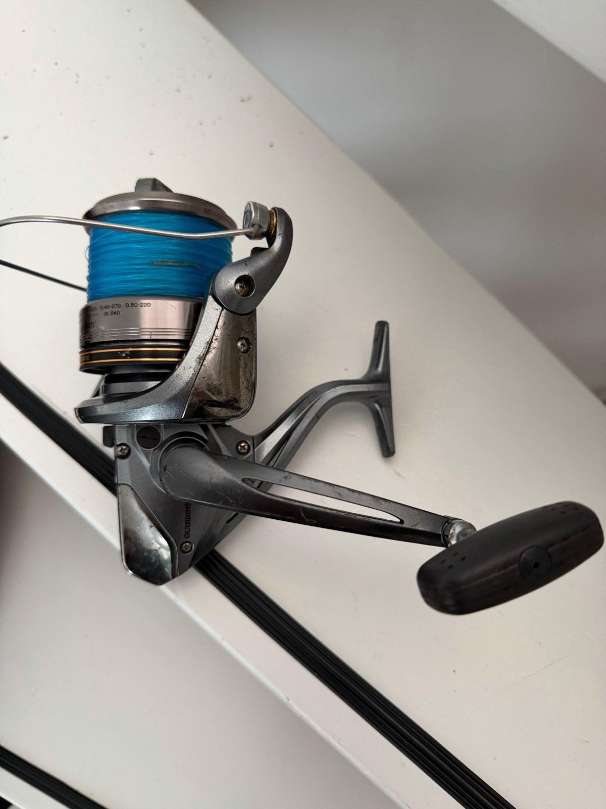 Shimano Biomaster XSB 8000 vismolen, Ophalen of Verzenden, Gebruikt, Molen
