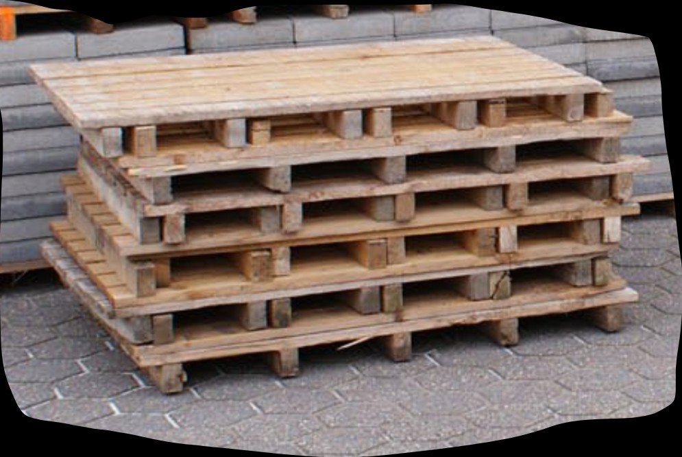 Houten Pallets - Stapel, Tuin en Terras, Haardhout, Minder dan 3 m³, Ophalen