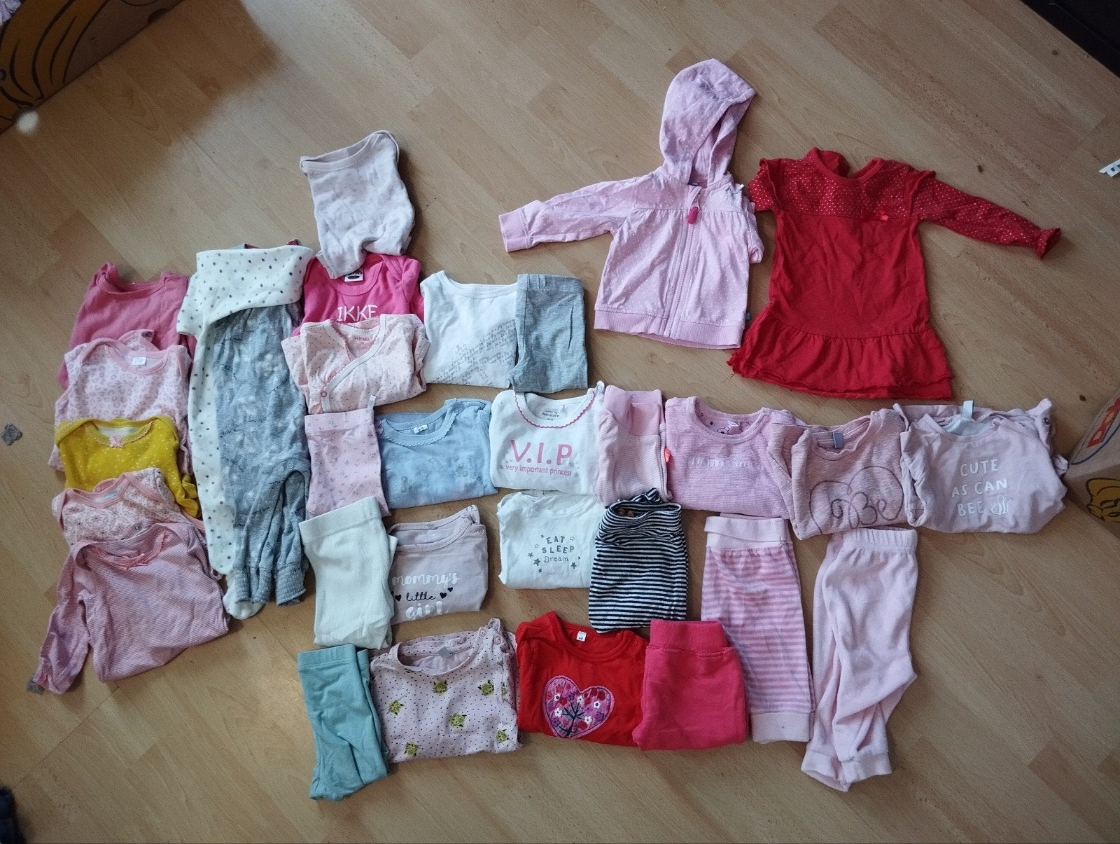 Maat 62/68 grote set matchende baby kleding, Ophalen of Verzenden, Zo goed als nieuw, Maat 62