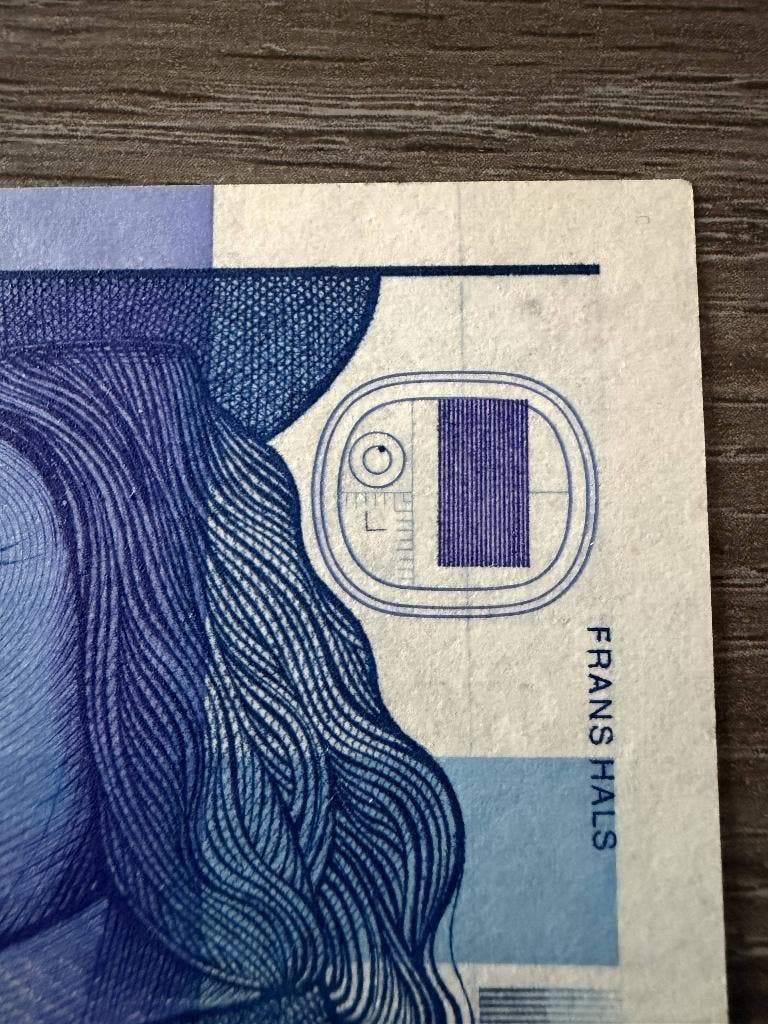 Misdruk biljet 10 gulden Frans Hals, inkstreep, Ophalen of Verzenden, 10 gulden