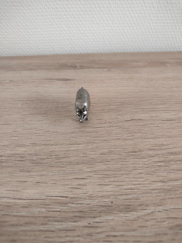 Varkentje tin, Ophalen of Verzenden, Zo goed als nieuw, Dier