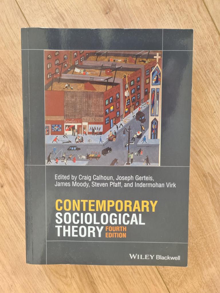 Contemporary Sociological Theory - 4e editie, Gelezen, Ophalen of Verzenden, WO, Craig Calhoun