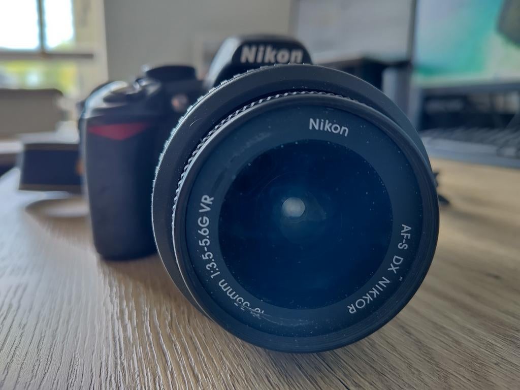 Nikon D3200 spiegelreflexcamera met 18-55mm lens, Audio, Tv en Foto, Fotocamera's Digitaal, Spiegelreflex, Ophalen of Verzenden