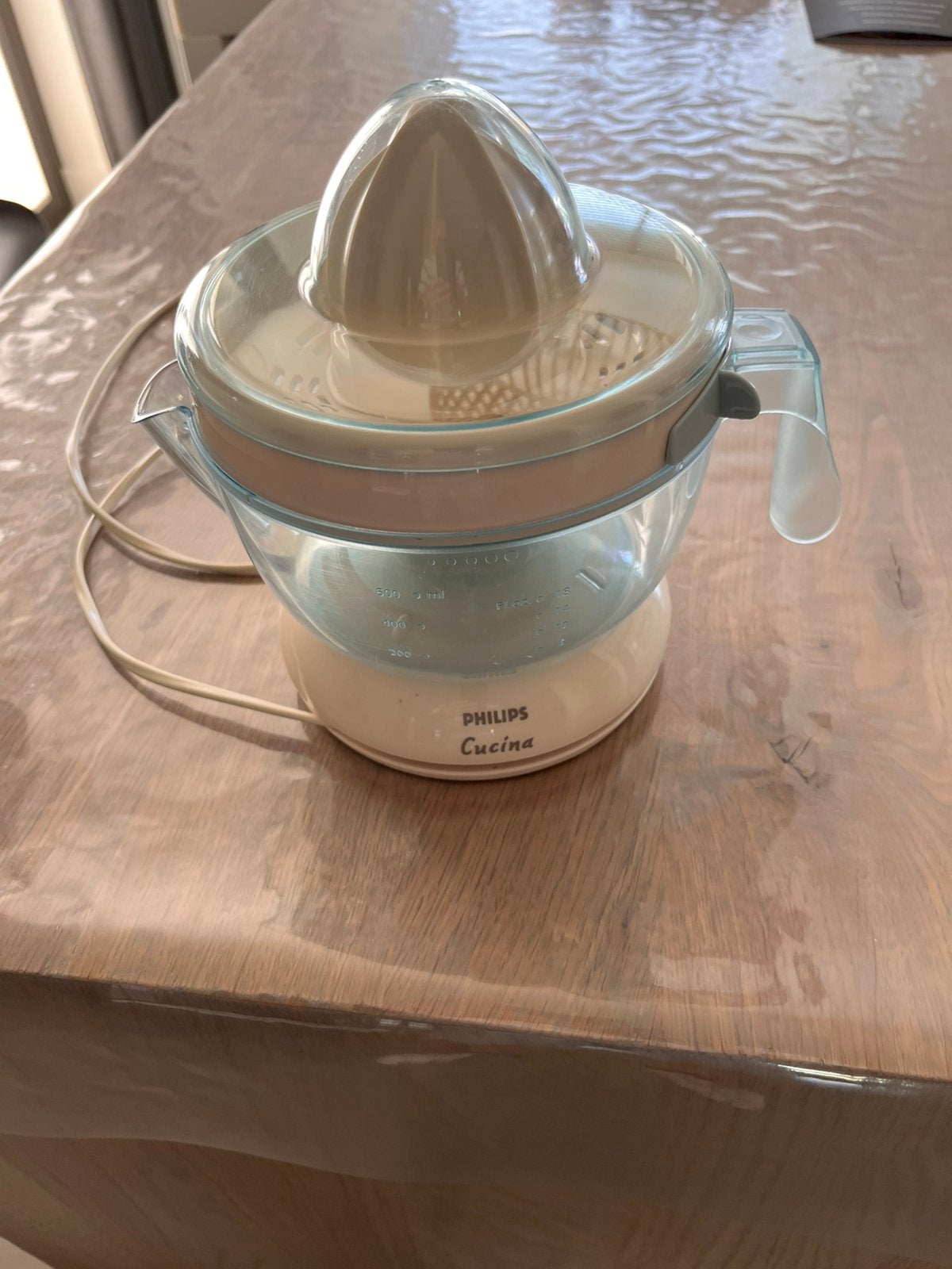 Philips Cucina citruspers, Ophalen of Verzenden, Zo goed als nieuw, Citruspers