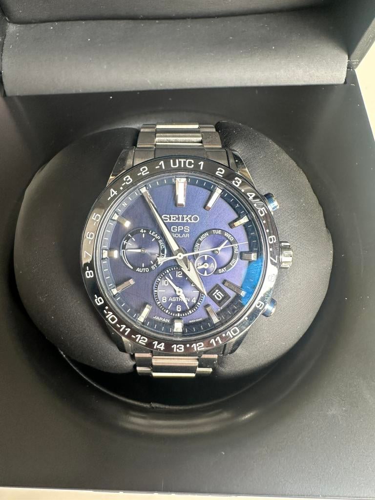 Seiko Astron GPS Solar (SSH015J1), Sieraden, Tassen en Uiterlijk, Horloges | Heren, Zo goed als nieuw, Polshorloge, Seiko, Staal