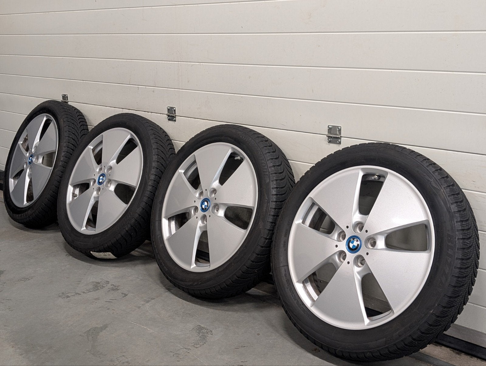 BMW i3 I01 i3s I01 19 Inch Styling 427 allseason set, 19 inch, Gebruikt, 155 mm, Banden en Velgen
