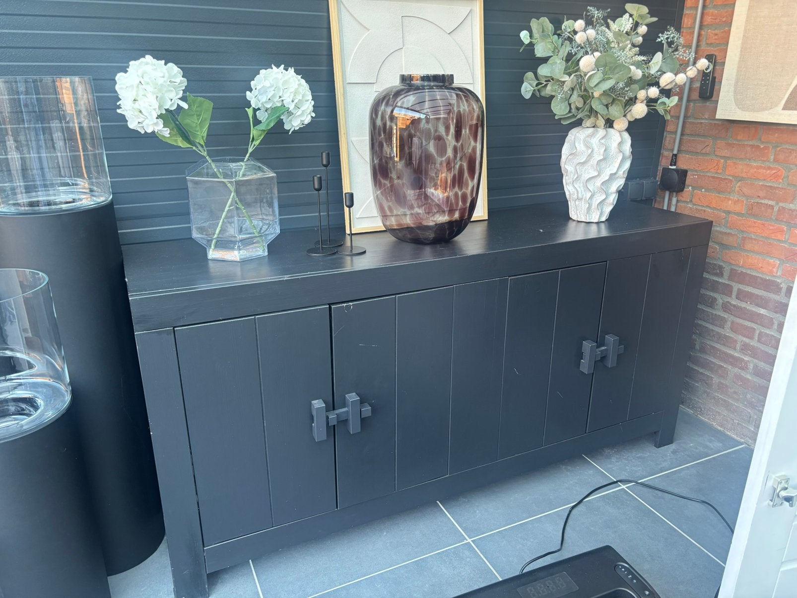 Dressoir WOOOD, Ophalen, Zo goed als nieuw, Hout, Overige typen