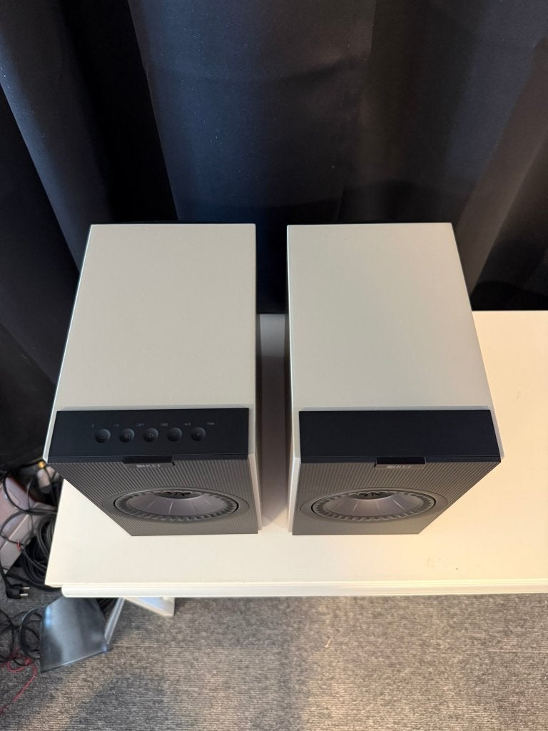 Te koop: KEF Coda W Draadloze HiFi Speakers – Nickel Grey, Audio, Tv en Foto, Luidsprekers, 150 watt of meer, Ophalen of Verzenden