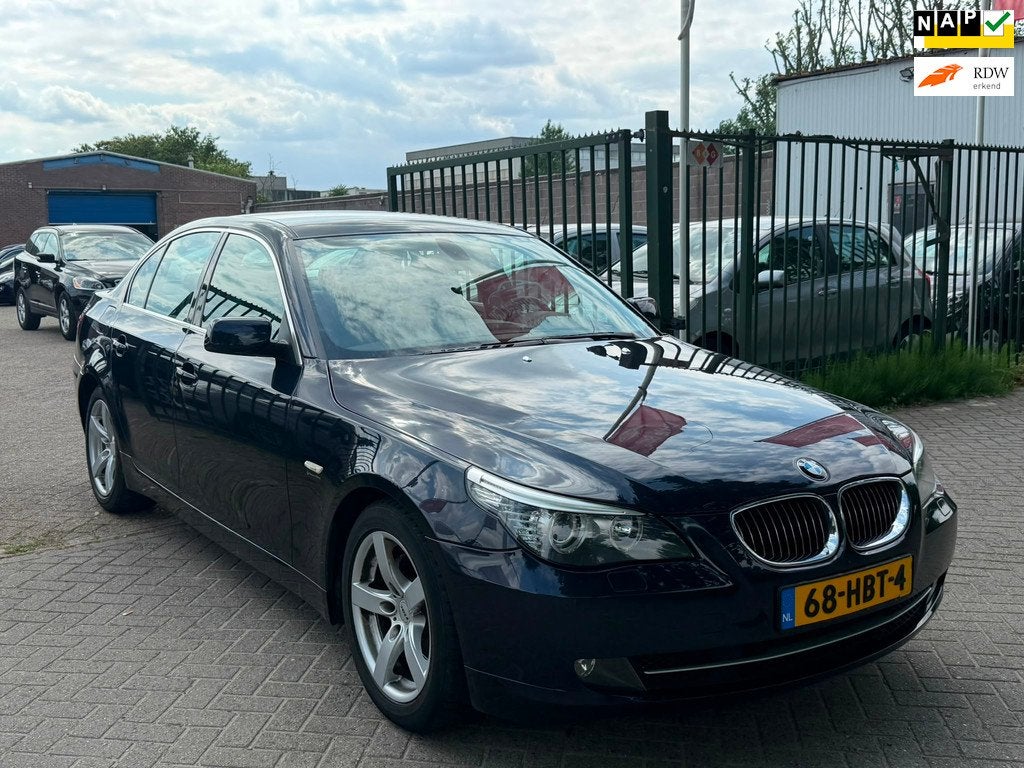 BMW 5-serie 525i Executive 1e eigenaar dealer onderhouden ze, Achterwielaandrijving, Gebruikt, 2000 kg, 2996 cc