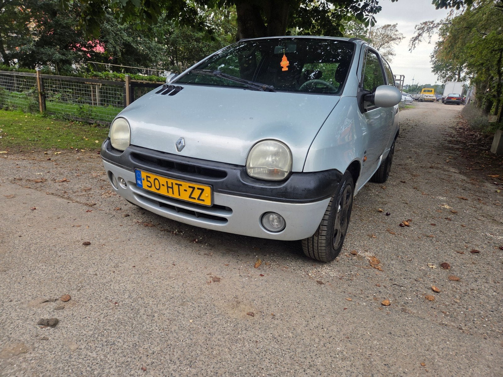 Renault Twingo 1.2 16V Dyna 2005 2001 Grijs, Auto's, Voorwielaandrijving, 4 cilinders, 4 stoelen, Origineel Nederlands
