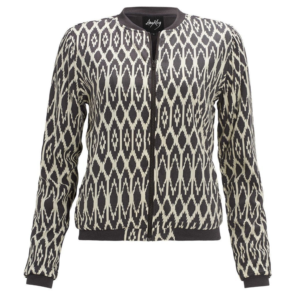 The Sting Amy&Ivy bomber jasje met all-over aztec print M, Maat 38/40 (M), The Sting, Nieuw, Ophalen of Verzenden