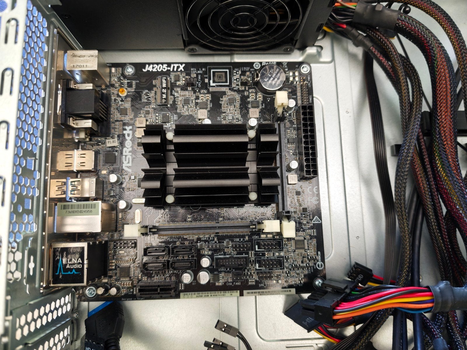 ASRock J4205-ITX Moederbord met VGA-uitgang, Ophalen, Gebruikt, DDR3, Desktop