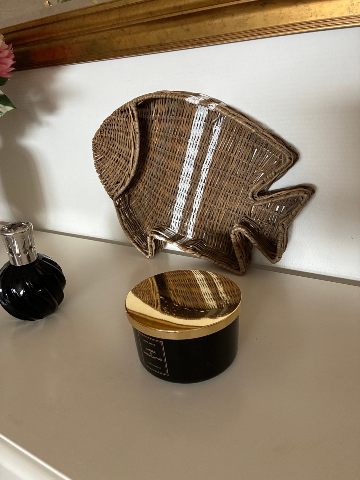 Riviera maison decoratie, Ophalen of Verzenden, Zo goed als nieuw, Rond, Hout