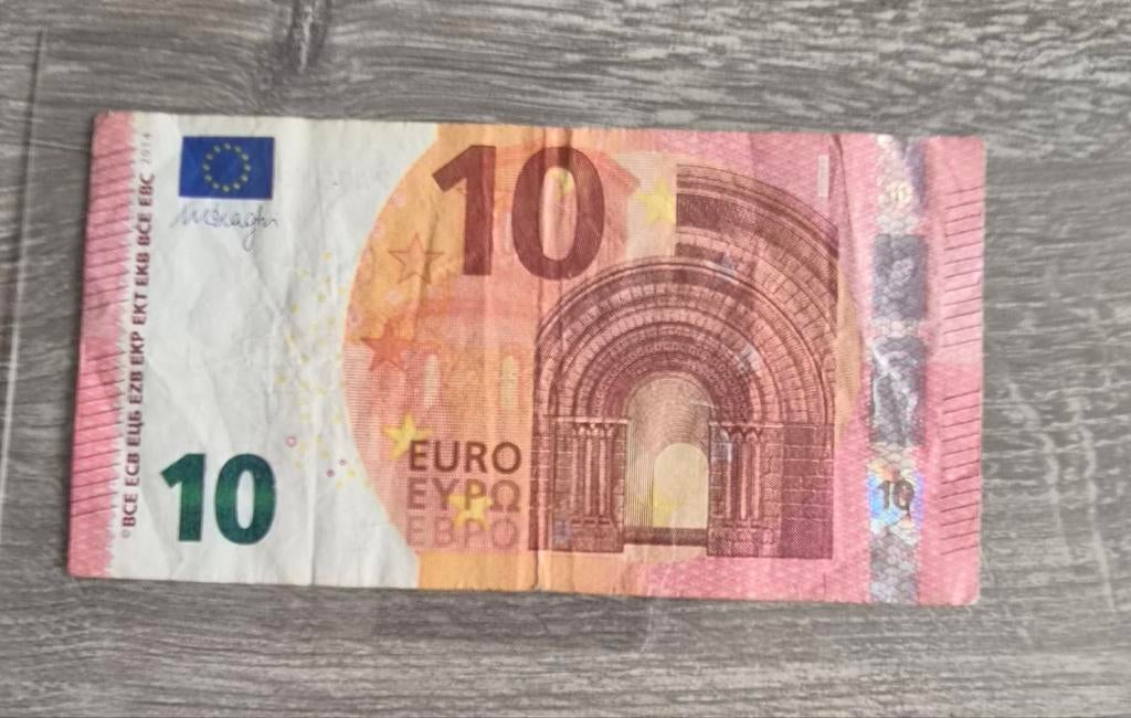 10 Euro biljet - Europa Serie, Postzegels en Munten, Bankbiljetten | Europa | Eurobiljetten, Ophalen of Verzenden, Overige landen