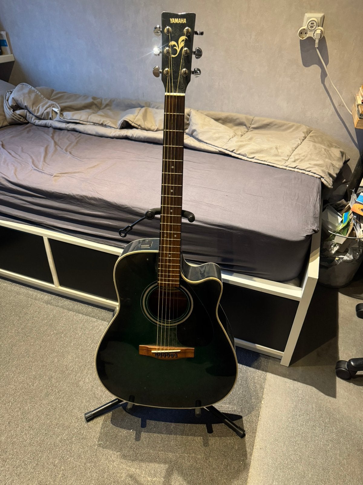 Akoestische gitaar yamaha, Ophalen, Zo goed als nieuw, Klassieke of Spaanse gitaar