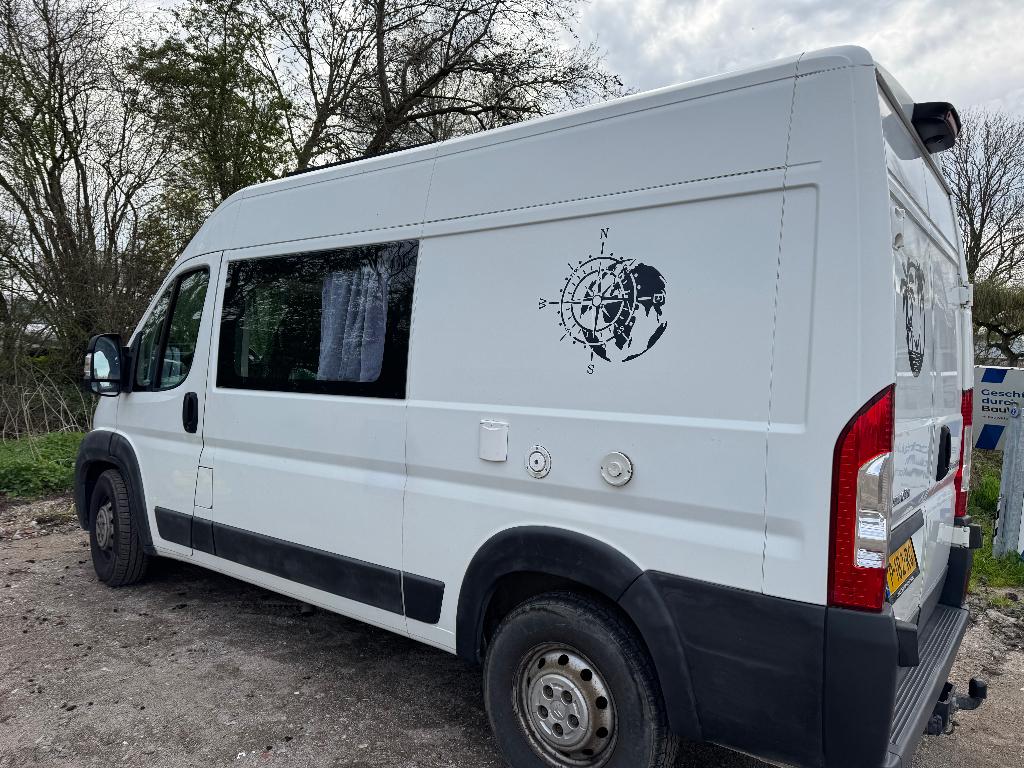 Off grid camper, Chemisch toilet, Buscamper of Camperbus, Ringverwarming, Dakluik