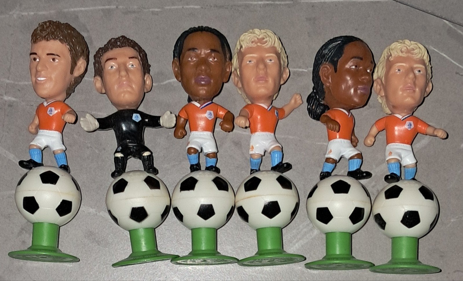 NEDERLAND voetbal poppetjes, Ophalen, Zo goed als nieuw, Overige binnenlandse clubs, Beeldje of Poppetje
