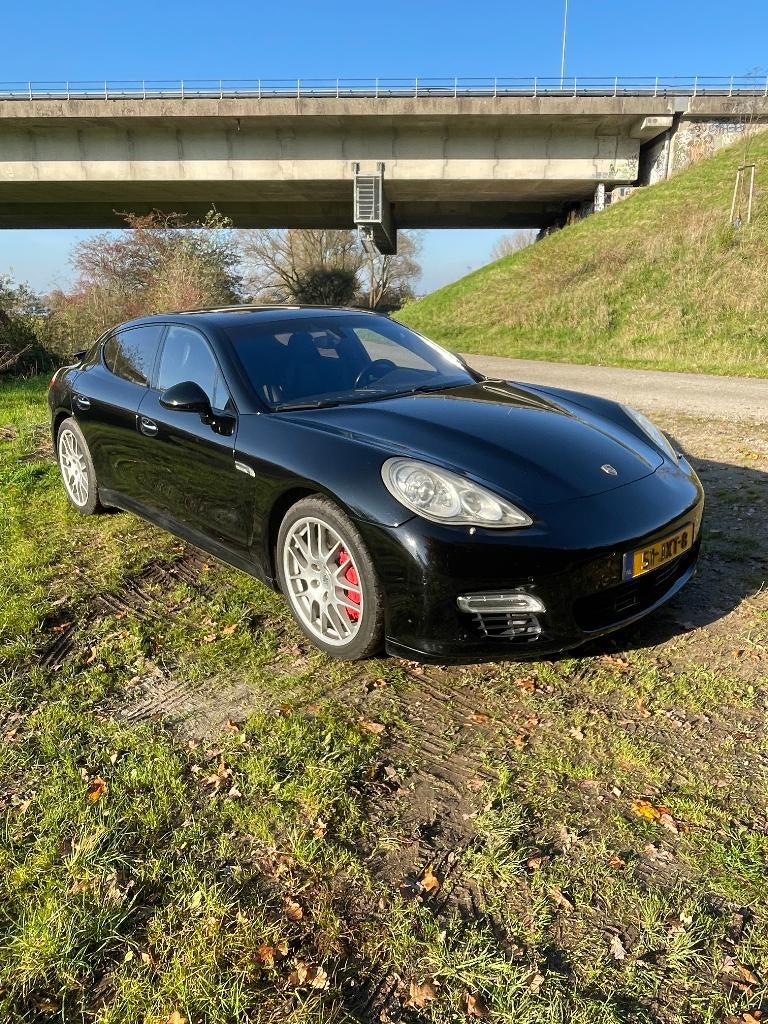 Porsche Panamera 4.8 Turbo 4 PDK 2009 Zwart orig.NL, opties, Automaat, 501 pk, 4 stoelen, Zwart