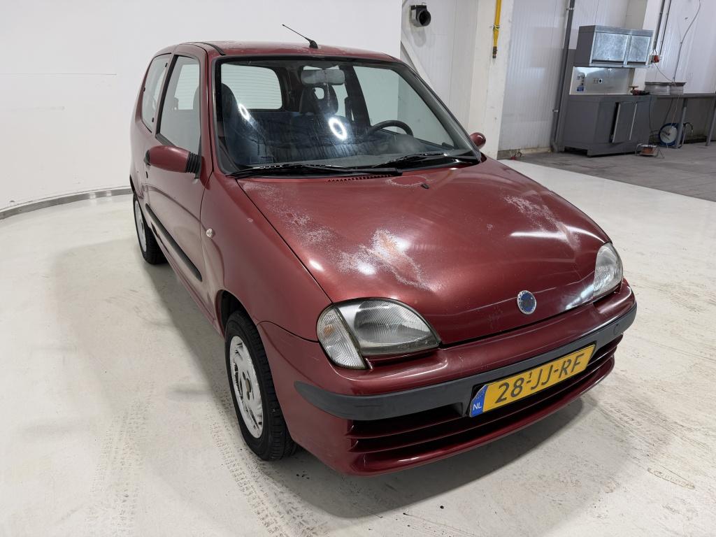 Fiat Seicento 1.1 SX (bj 2002), Auto's, Fiat, Bedrijf, Te koop, Seicento, Alarm, Centrale vergrendeling, Elektrische ramen, Lichtmetalen velgen