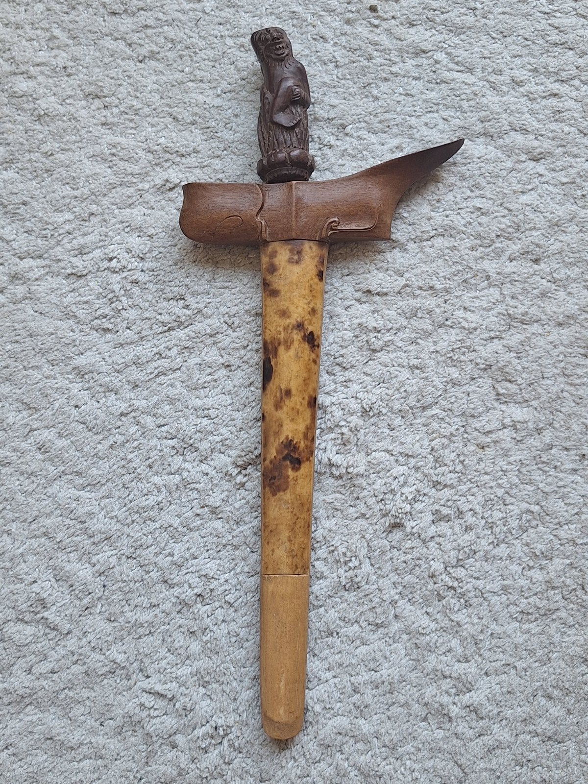 Fraaie Balinese Djimat Keris Kris Amulet Patrem Bali Indië, Ophalen of Verzenden