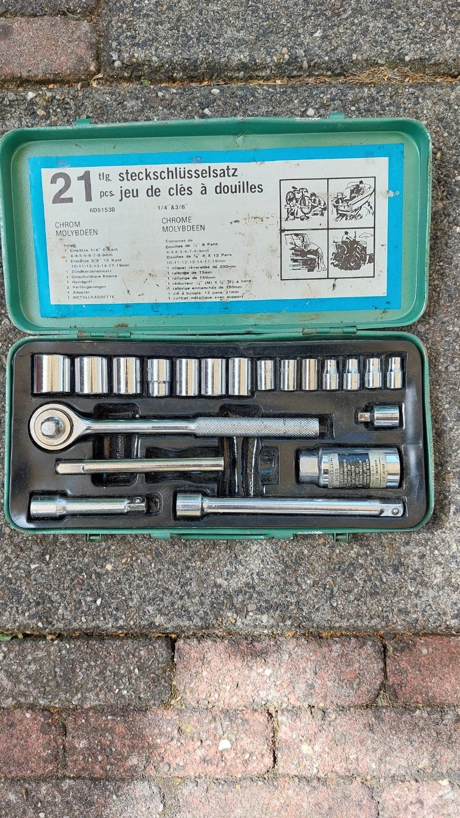 Steeksleutels set, degelijke Duitse kwaliteit (20-delig), Ophalen of Verzenden, Gebruikt, Sleutel/ratel, Overige merken