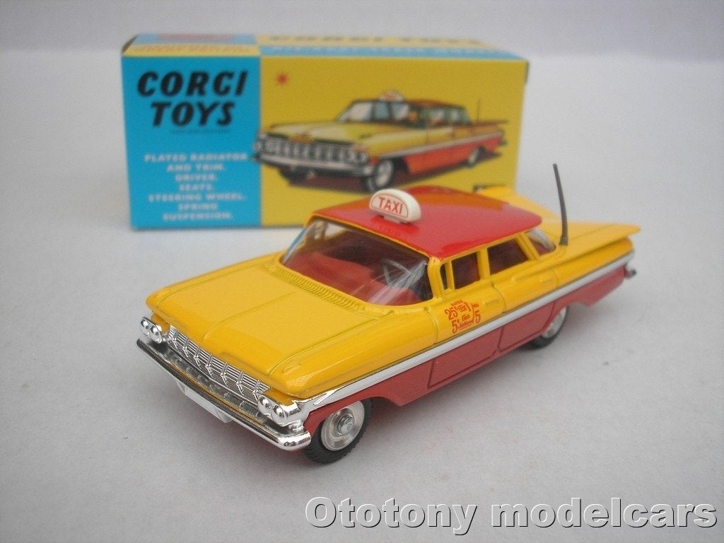 Chevrolet Impala Taxi 1/50 Corgi, Ophalen of Verzenden, Nieuw, Auto, Corgi