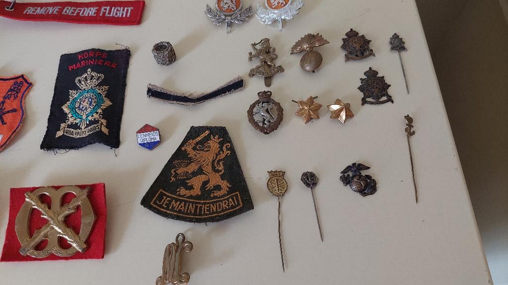 militaria van alles wat, Ophalen of Verzenden, Overige soorten, Nederland, Kleding of Schoenen