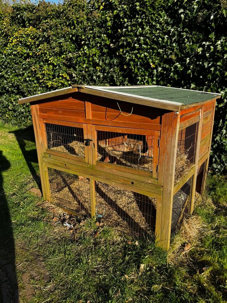 Koniijnen of Cavia hok, 110 cm of meer, Hok, Cavia, Ophalen