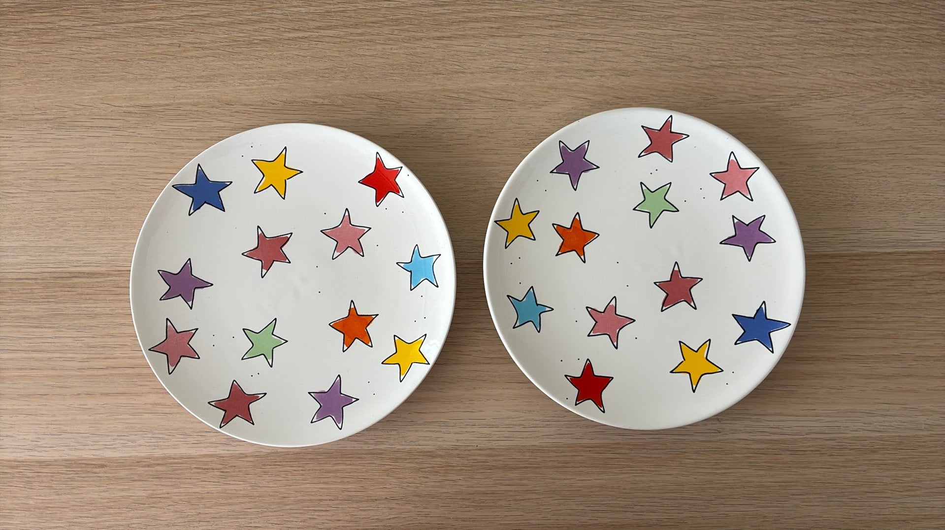 2 blond amsterdam gebaksbordjes 18cm, Ophalen, Nieuw, Aardewerk, Bord(en)