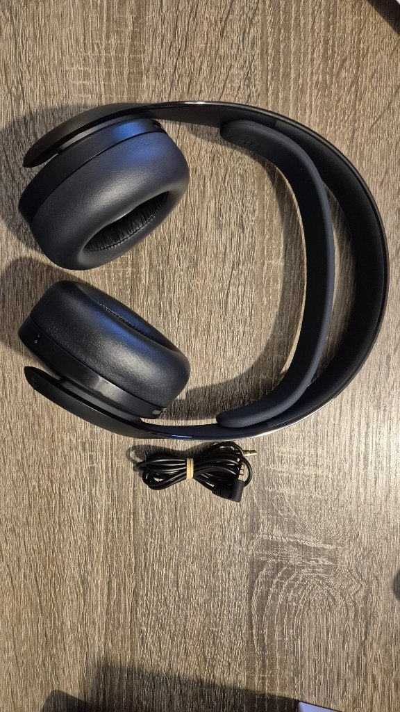 Pulse 3D draadloze headset PS5 Midnight Black + doos, Ophalen, Overige typen, PlayStation 4, Zo goed als nieuw