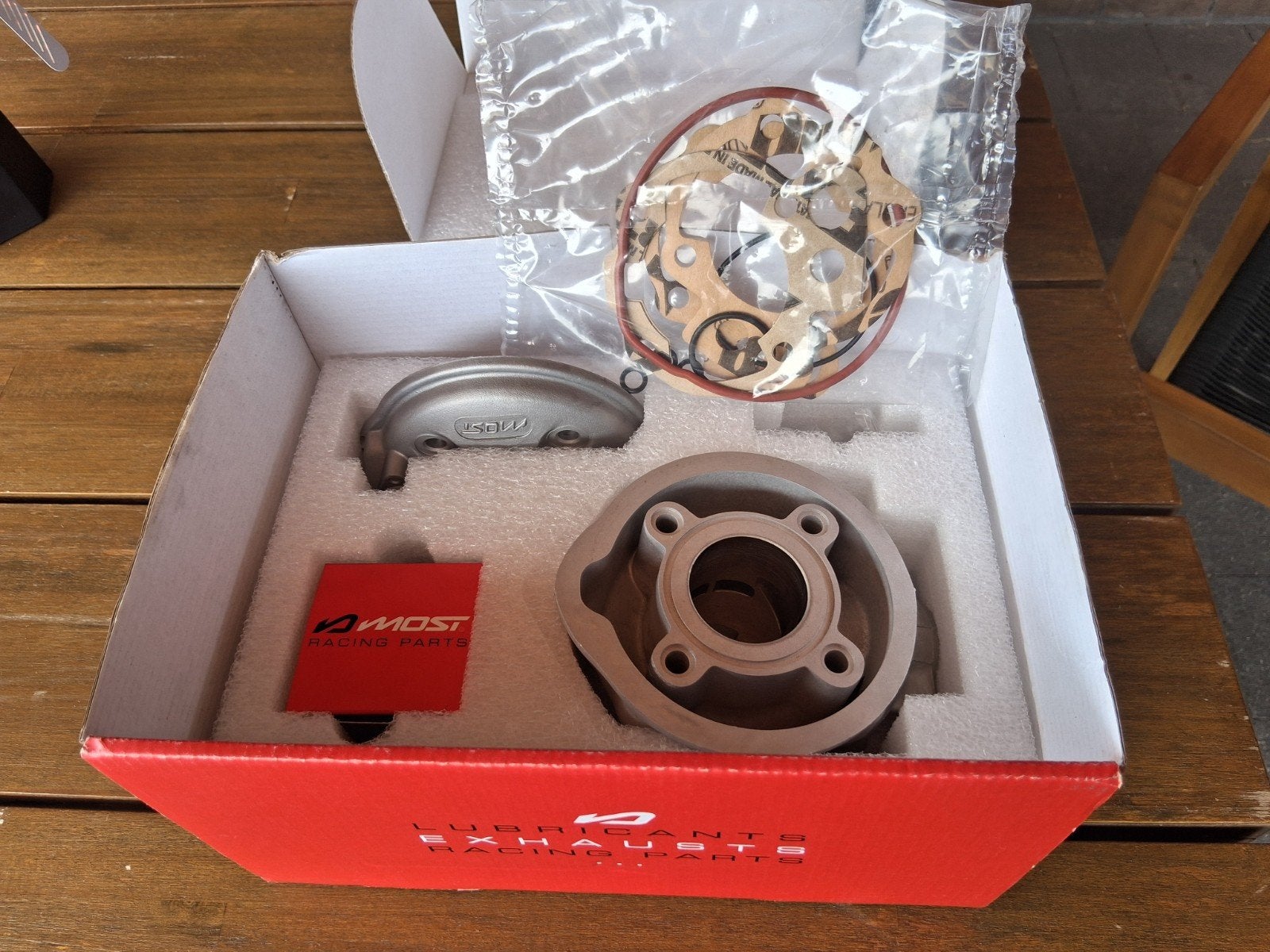Most 50cc aluminium cilinder voor AM6 brommers - Nieuw, Fietsen en Brommers, Brommeronderdelen | Algemeen, Verzenden, Nieuw, Cilinder