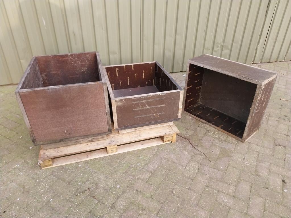 opslagbakken/ bloembakken, Tuin en Terras, Bloembakken en Plantenbakken, Ophalen, Rond, Kunststof, Minder dan 30 cm
