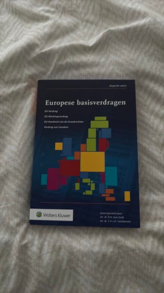 Europese basisverdragen, Ophalen of Verzenden
