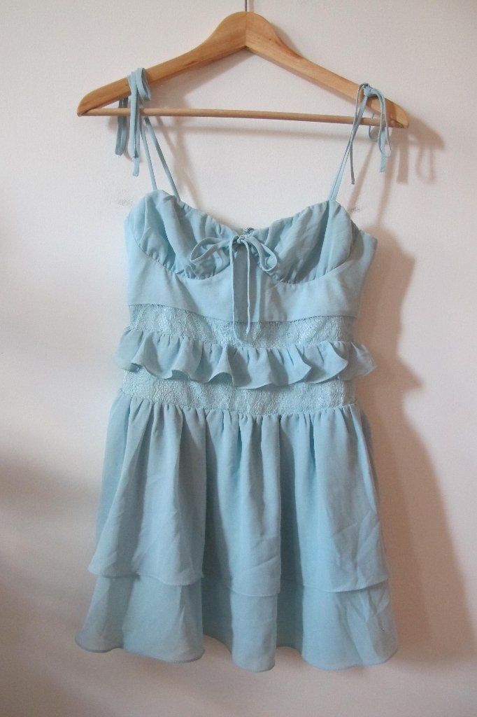Baby blue lace dress (Lovers and friends), Kleding | Dames, Lovers and friends, Blauw, Ophalen of Verzenden, Zo goed als nieuw
