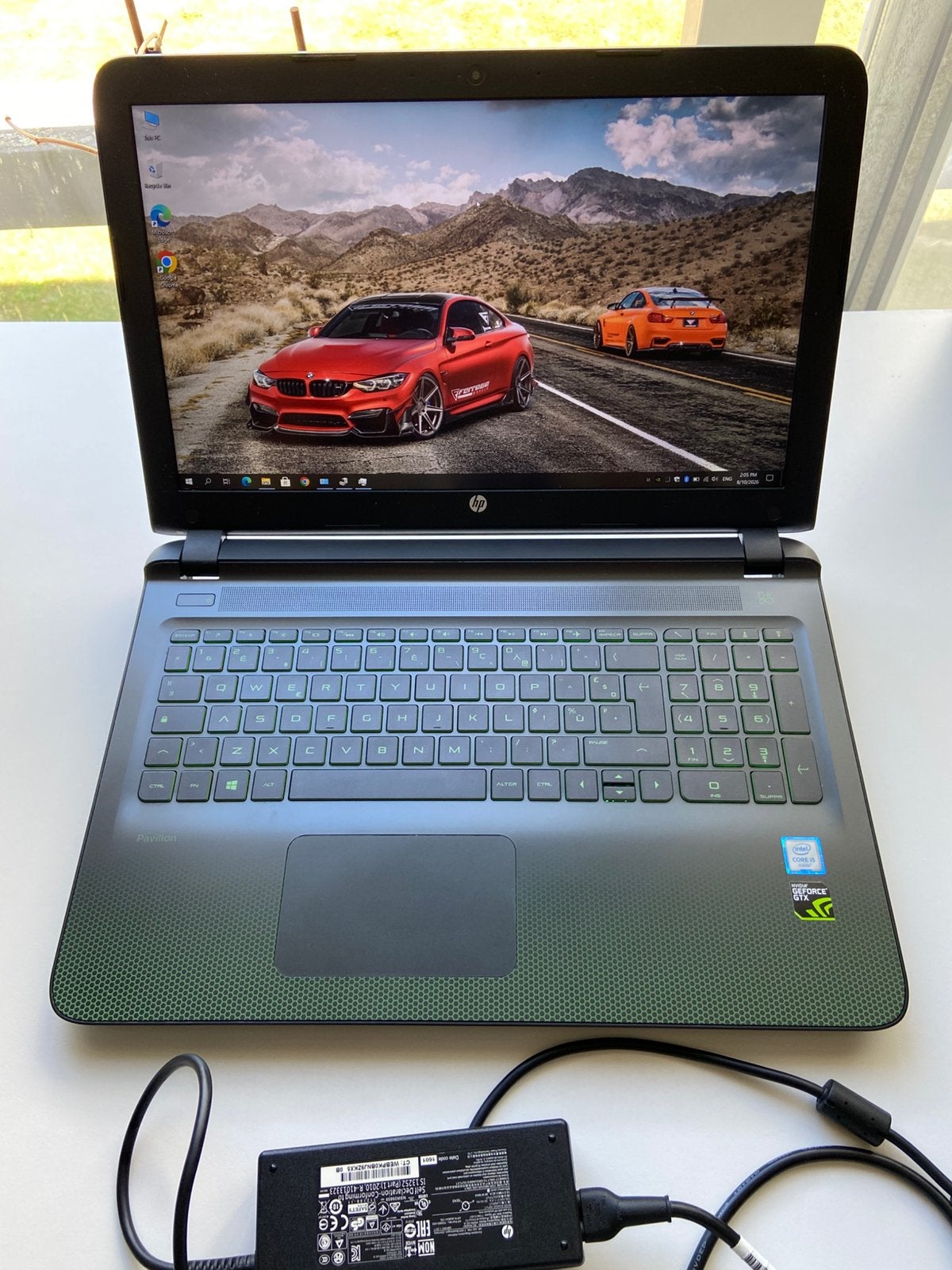 HP Pavilion Gaming 15,6 IPS i5-6300HQ GTX 950M 4GB 6GB RAM, Computers en Software, Ophalen, Met videokaart, 2 tot 3 Ghz, Zo goed als nieuw