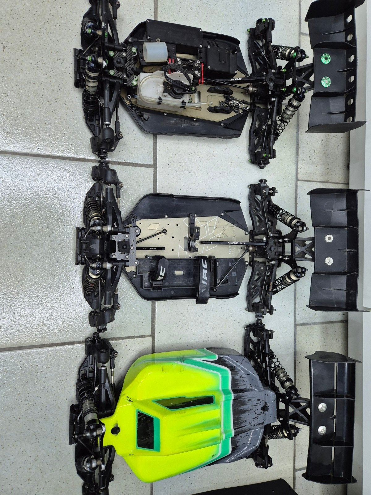 WRC RC Auto's en onderdelen - Nitro en Elektro, Ophalen, Gebruikt, Auto offroad, Nitro