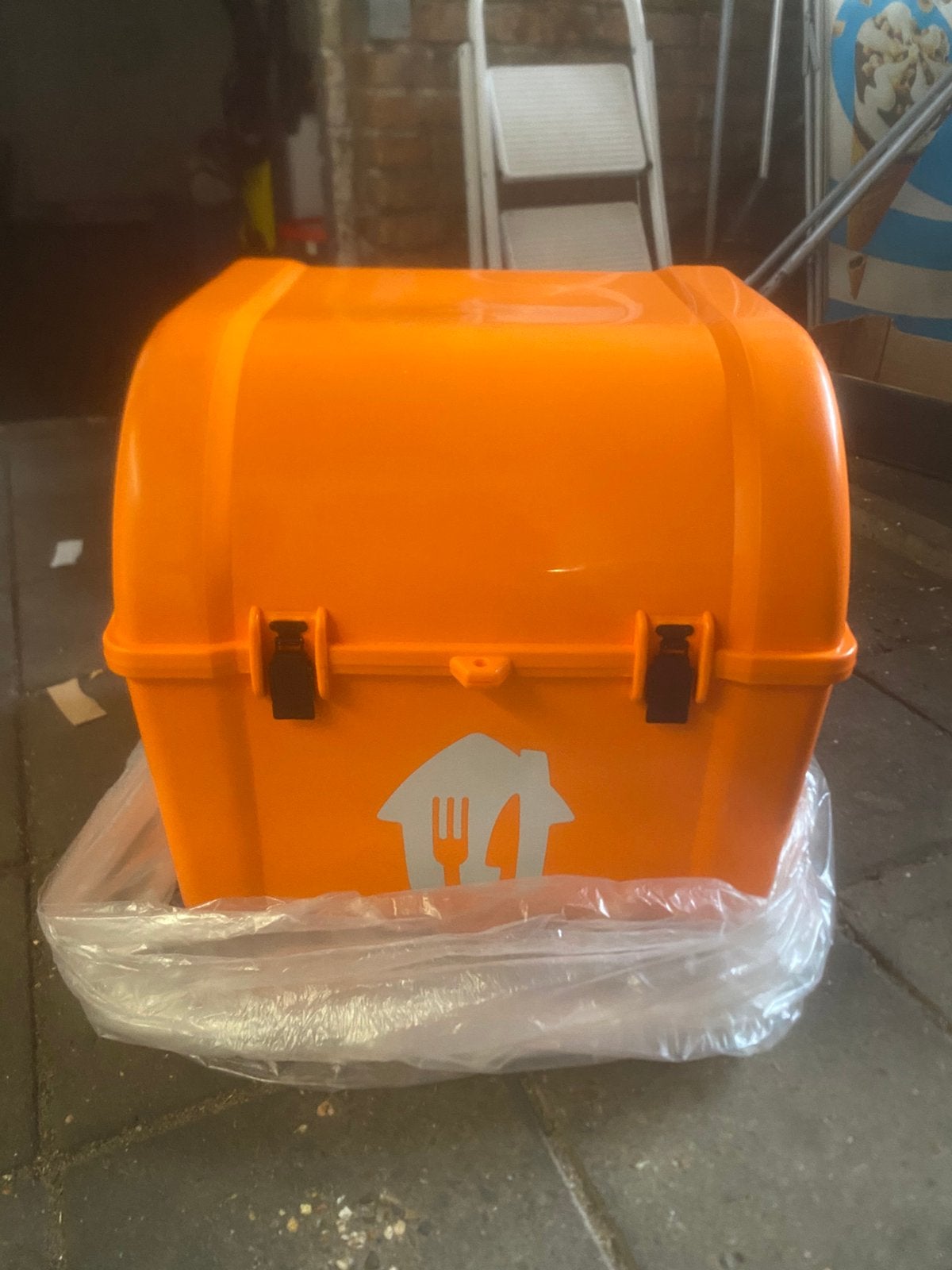 Scooter bak thuisbezorgd, Ophalen of Verzenden, Zo goed als nieuw